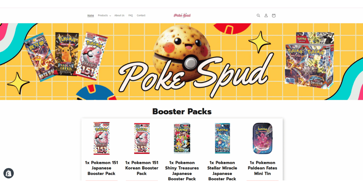 PokeSpud E-commerce Success Story